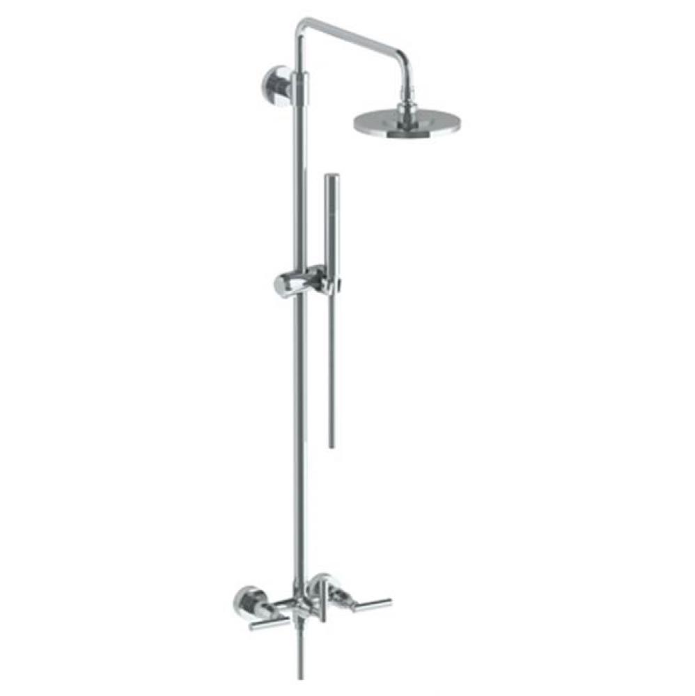 Wall Mounted Exposed Shower with Hand Shower