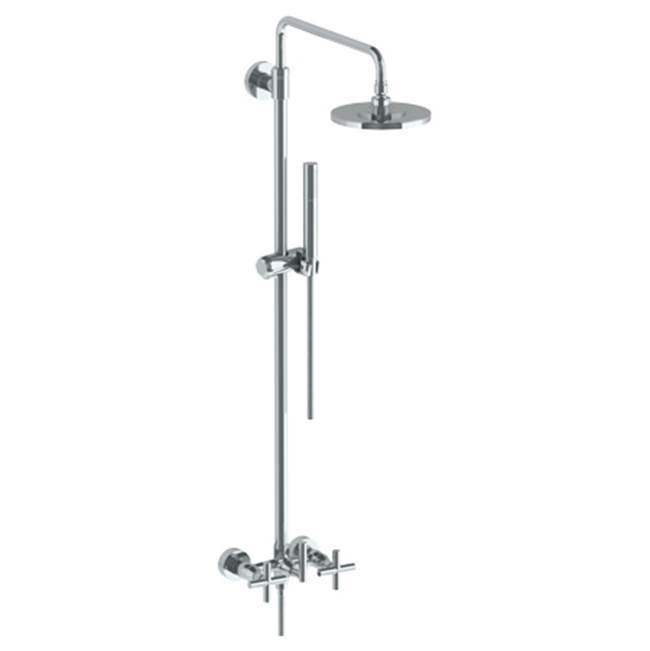 Wall Mounted Exposed Shower with Hand Shower