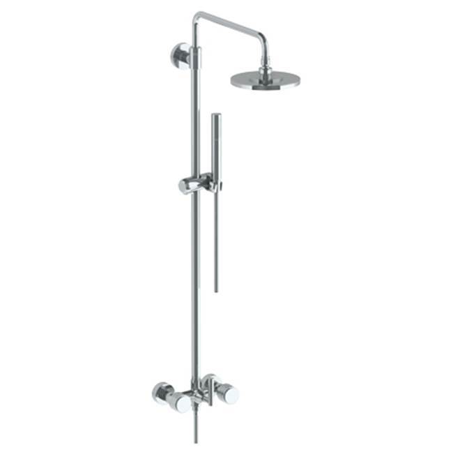 Wall Mounted Exposed Shower with Hand Shower