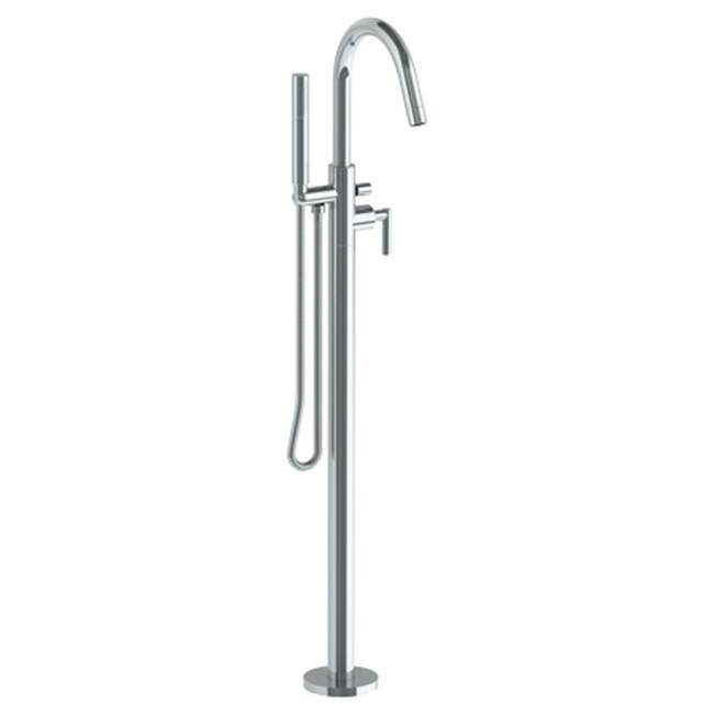 Single Hole Floor Standing Bath Set with Hand Shower