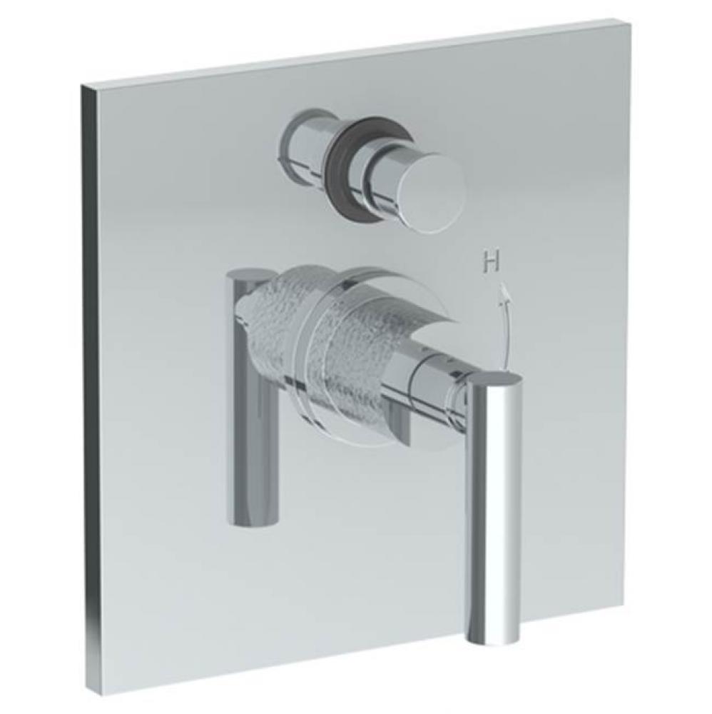 Wall Mounted Pressure Balance Shower Trim with Diverter, 7''