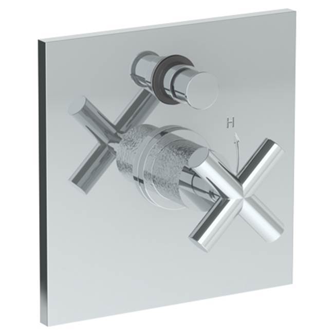 Wall Mounted Pressure Balance Shower Trim with Diverter, 7''