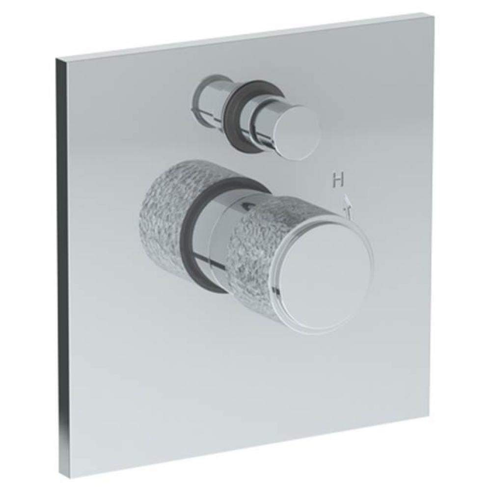 Wall Mounted Pressure Balance Shower Trim with Diverter, 7''