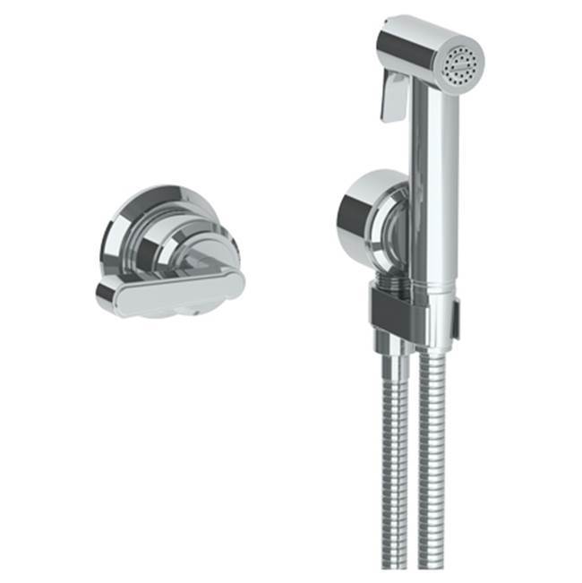 Wall Mounted Bidet Spray Set & Progressive Mixer with 49'' hose