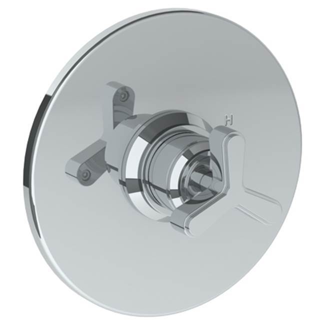 Wall Mounted Pressure Balance Shower Trim, 7'' dia.