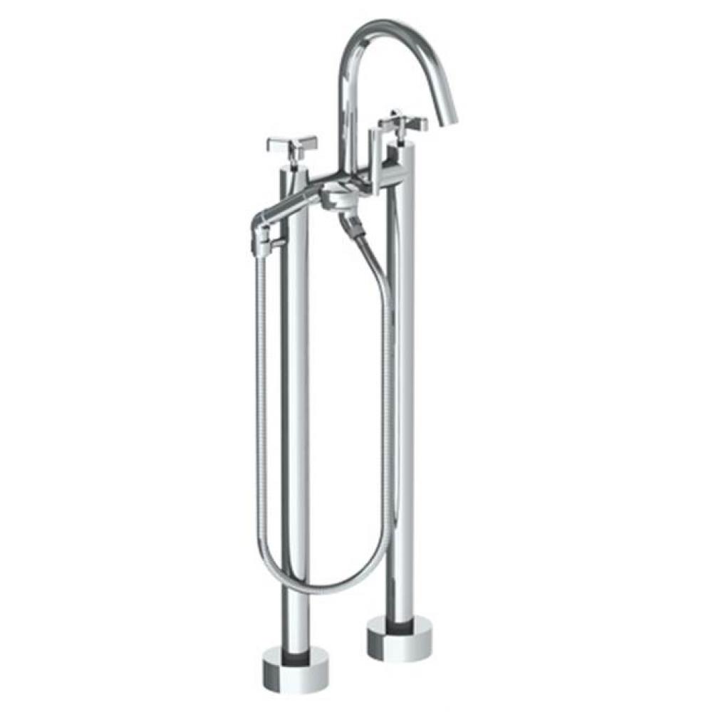 Floor Standing Bath Set with Hand Shower