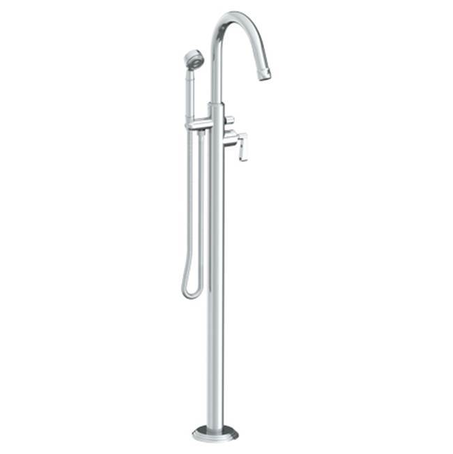 Single Hole Floor Standing Bath Set with Hand Shower