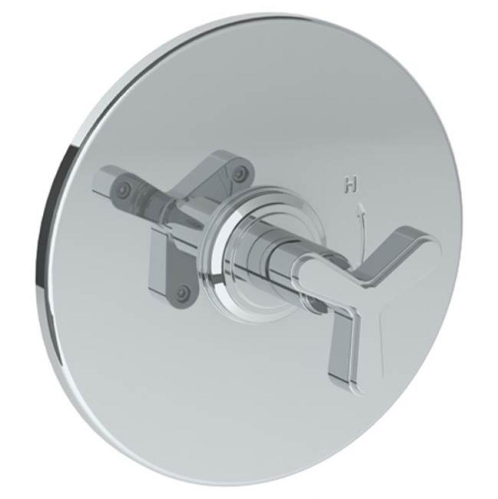 Wall Mounted Pressure Balance Shower Trim, 7'' dia.