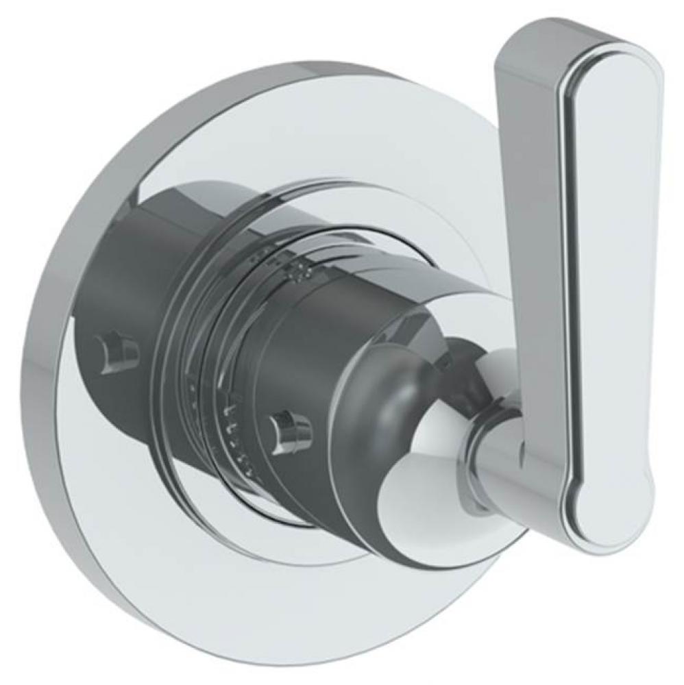 Wall Mounted Thermostatic Shower Trim, 3 1/2'' dia.