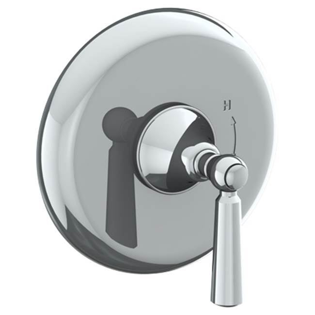 Wall Mounted Pressure Balance Shower Trim, 7'' dia.