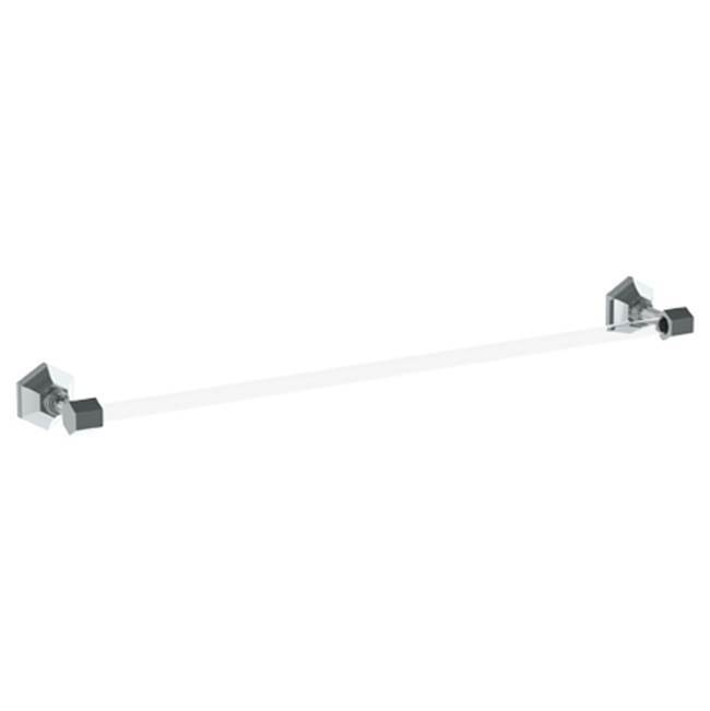 Wall Mounted Glass Towel Bar, 24''