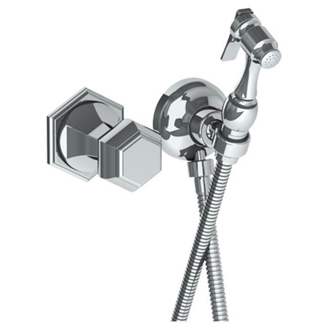 Wall Mounted Bidet Spray Set & Progressive Mixer with 49'' hose