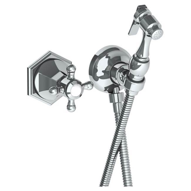 Wall Mounted Bidet Spray Set & Progressive Mixer with 49'' hose