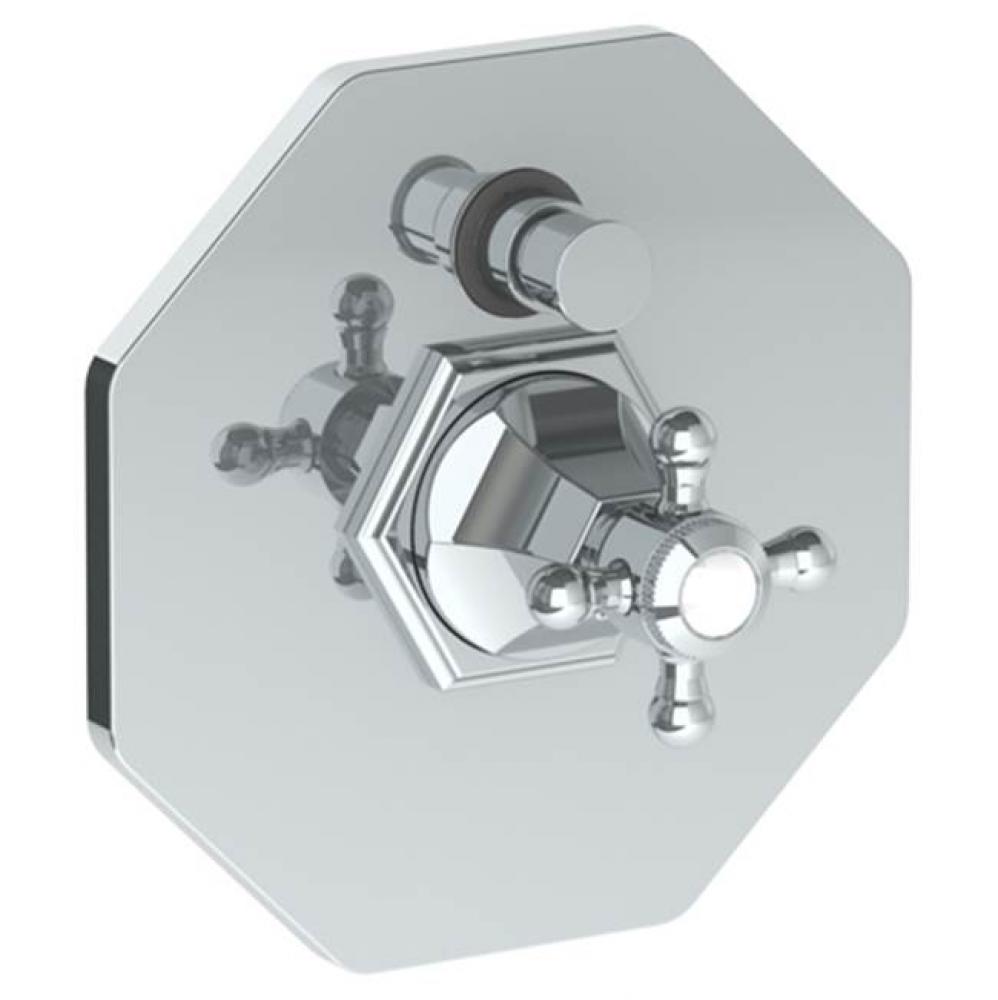 Wall Mounted Pressure Balance Shower Trim with Diverter, 7 1/2''