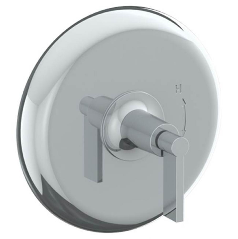 Wall Mounted Pressure Balance Shower Trim, 7'' dia.