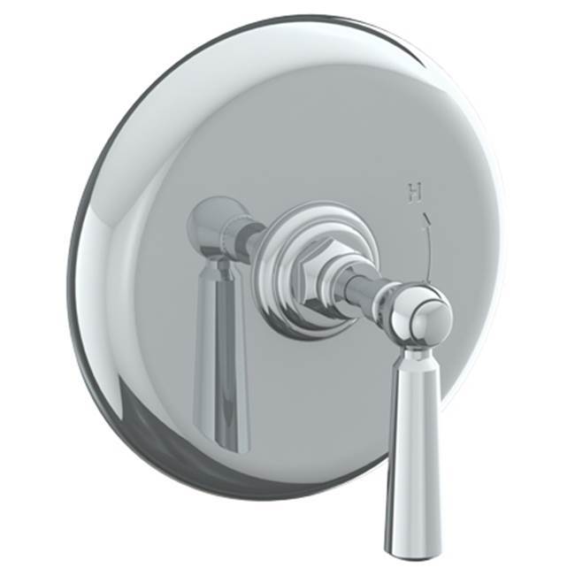 Wall Mounted Pressure Balance Shower Trim, 7'' dia.