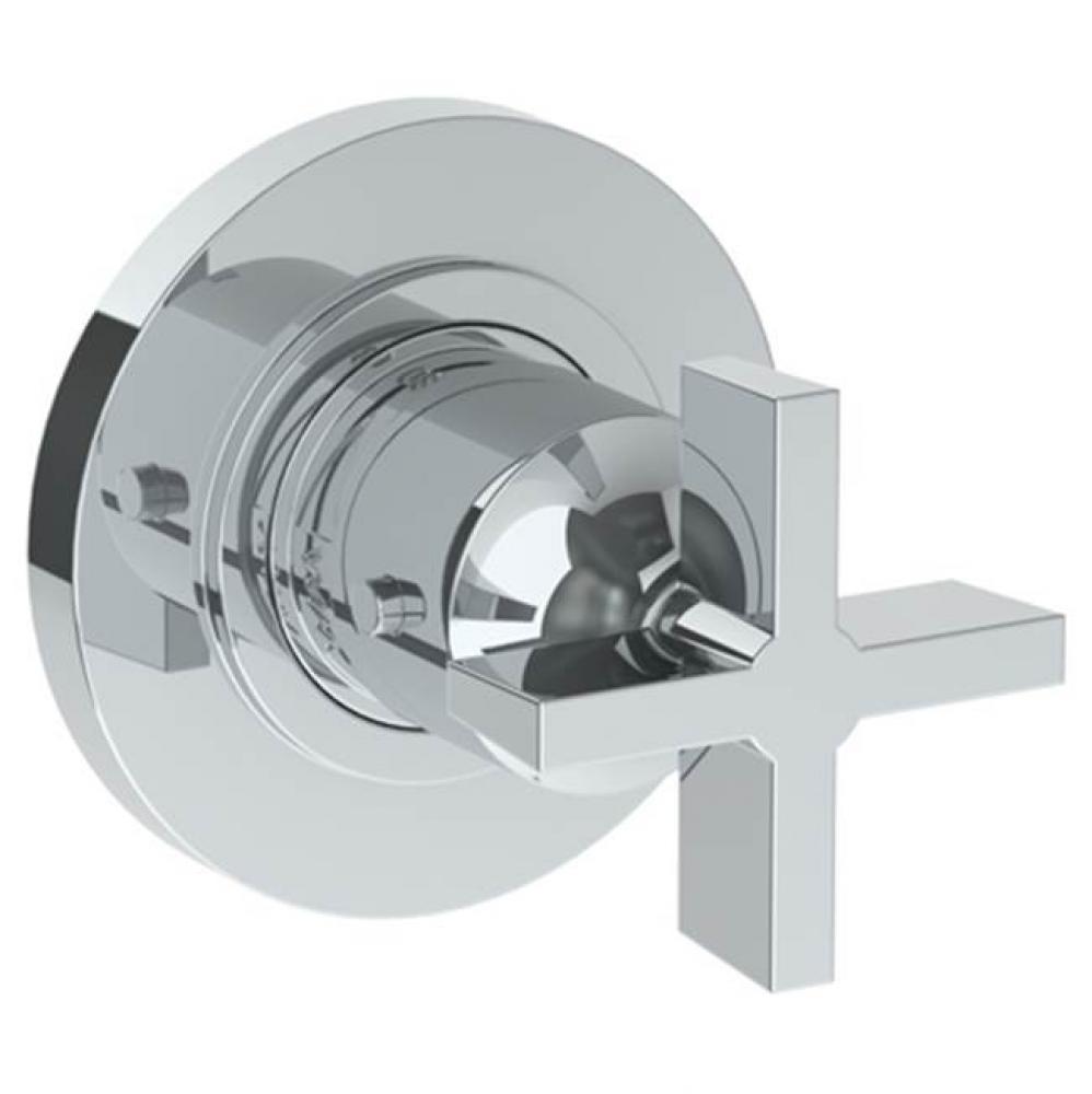 Wall Mounted Thermostatic Shower Trim, 3 1/2'' dia.