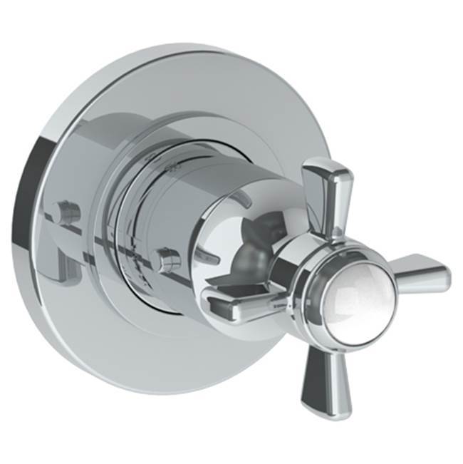 Wall Mounted Mini Thermostatic Shower Trim, 3 1/2'' dia.