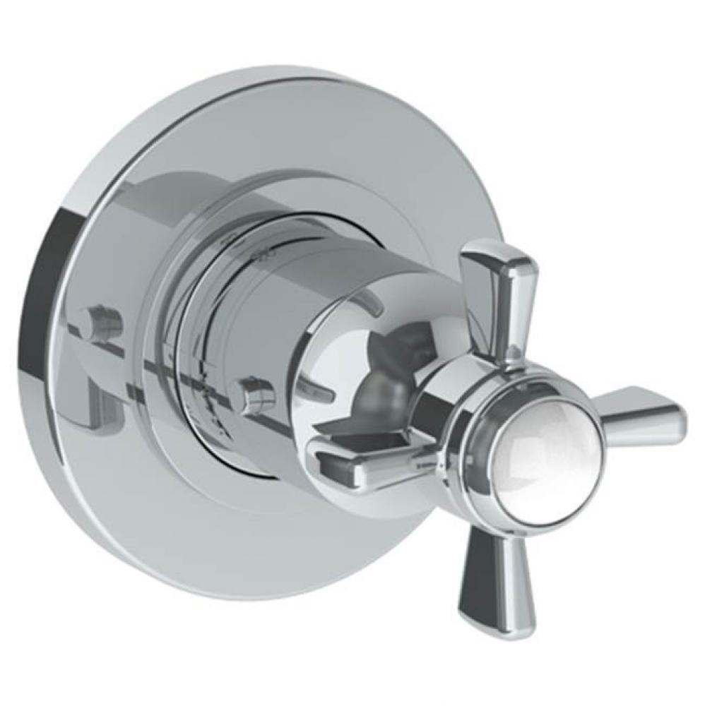 Wall Mounted Thermostatic Shower Trim, 3 1/2'' dia.