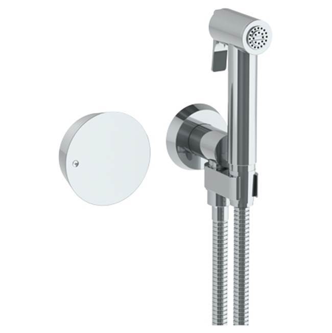 Wall Mounted Bidet Spray Set & Progressive Mixer with 49'' hose