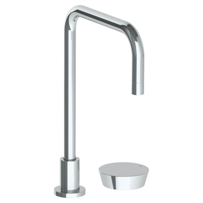 Deck Mounted 2 Hole Square Top Kitchen Faucet