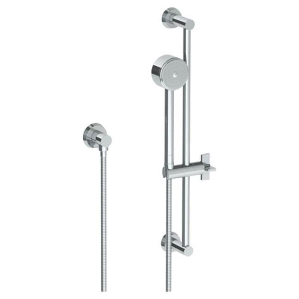 Positioning Bar Shower kit with Volume Hand Shower and 69'' Hose