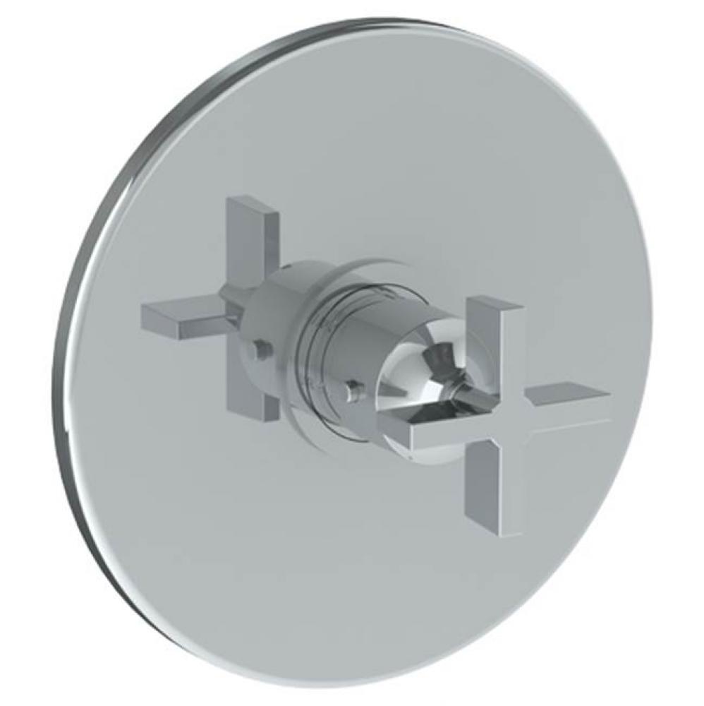 Wall mounted Thermostatic Shower Trim, 7 1/2'' dia.