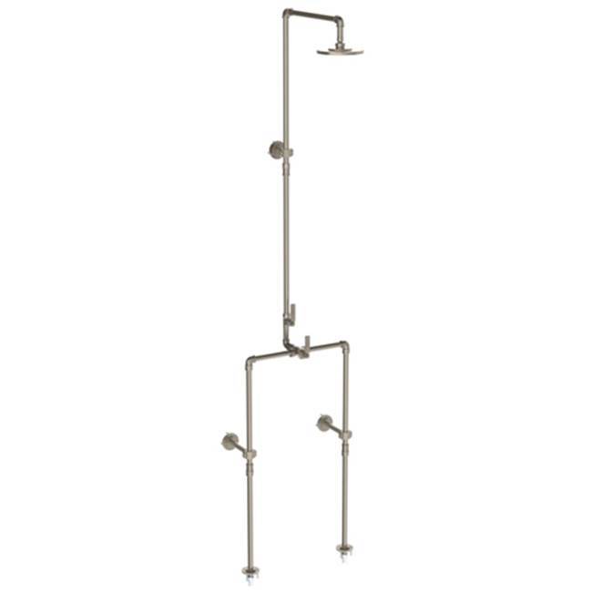 Floor Mounted Exposed Thermostatic Shower Set