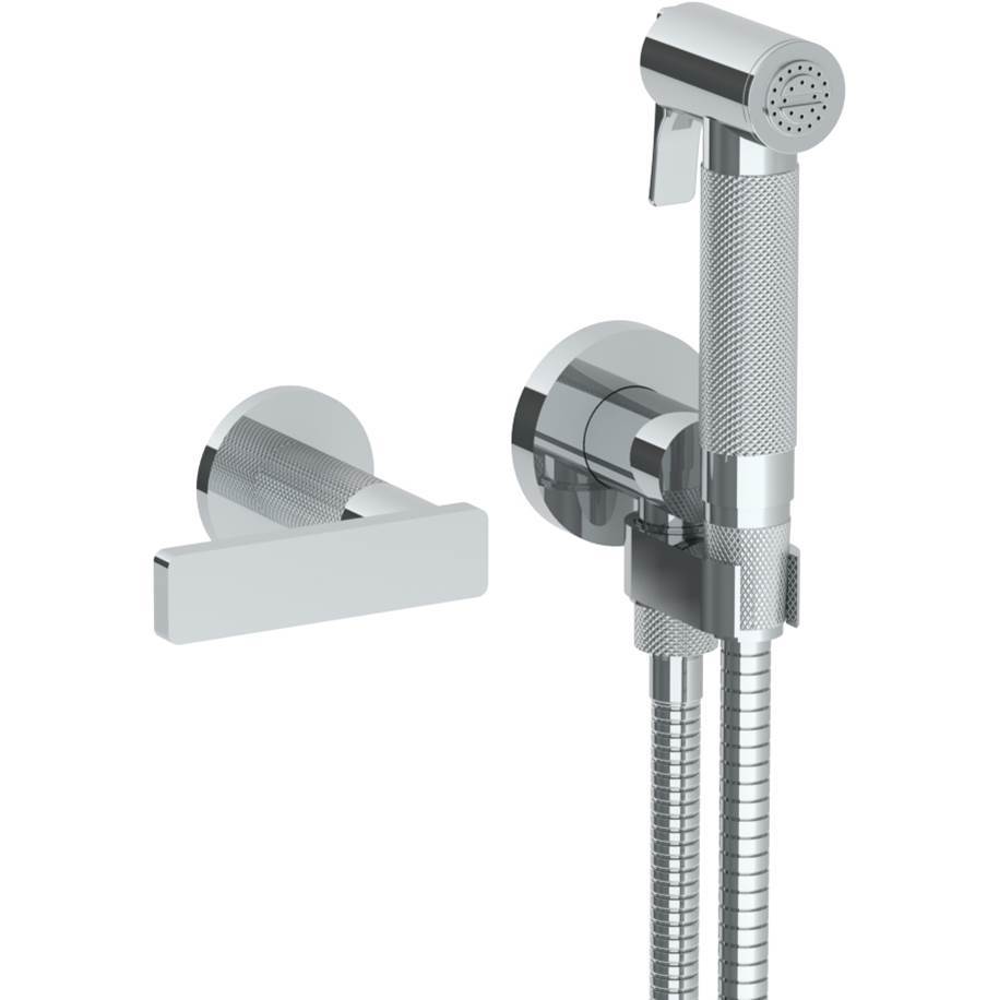 Wall Mounted Bidet Spray Set & Progressive Mixer with 49'' hose