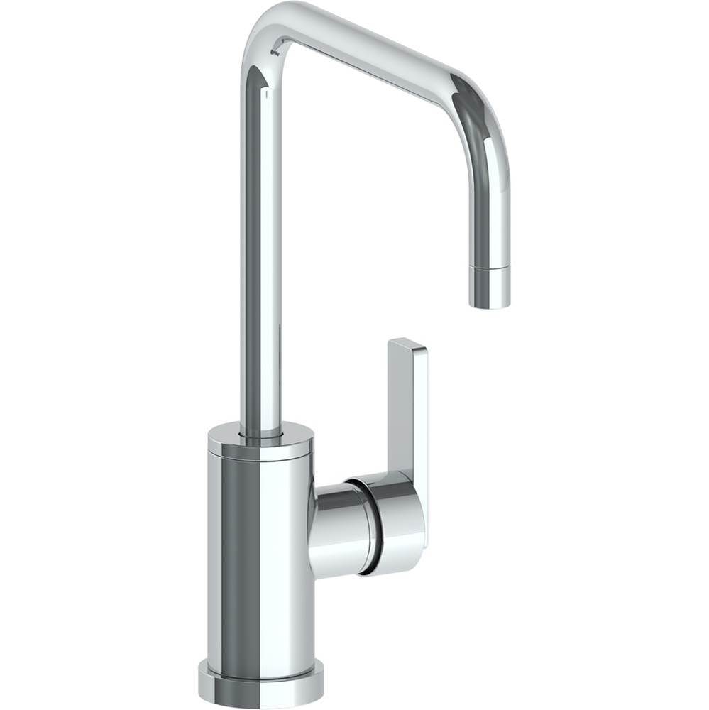 Deck Mounted 1 Hole Square Top Kitchen Faucet