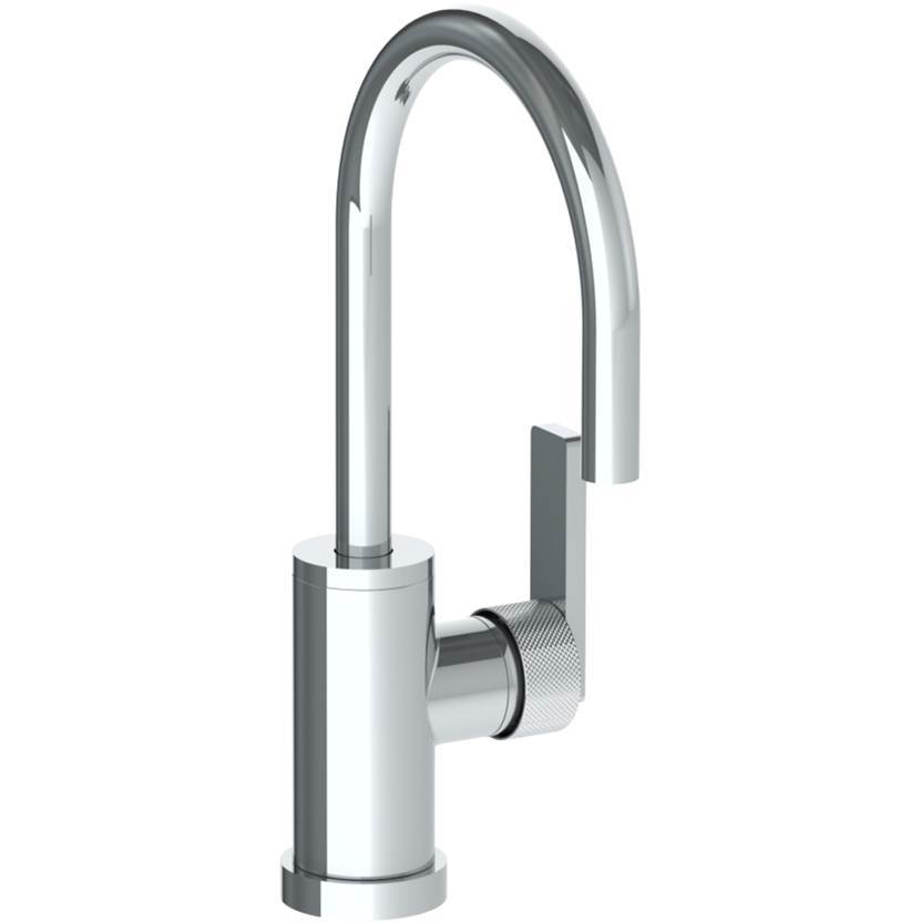 Deck Mounted 1 Hole Gooseneck Bar Faucet