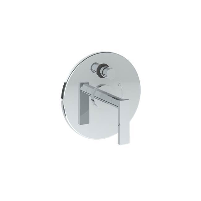 Wall Mounted Pressure Balance Shower Trim with Diverter, 7'' dia.