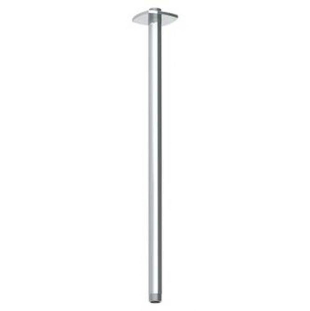 Ceiling Mounted Shower Arm, 18'', 1/2'' M x 1/2'' M NPT