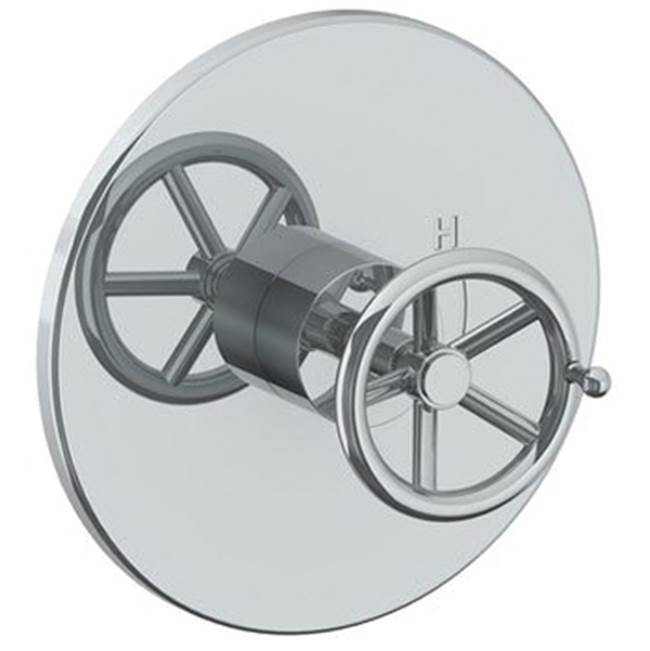 Wall Mounted Pressure Balance Shower Trim, 7'' dia.