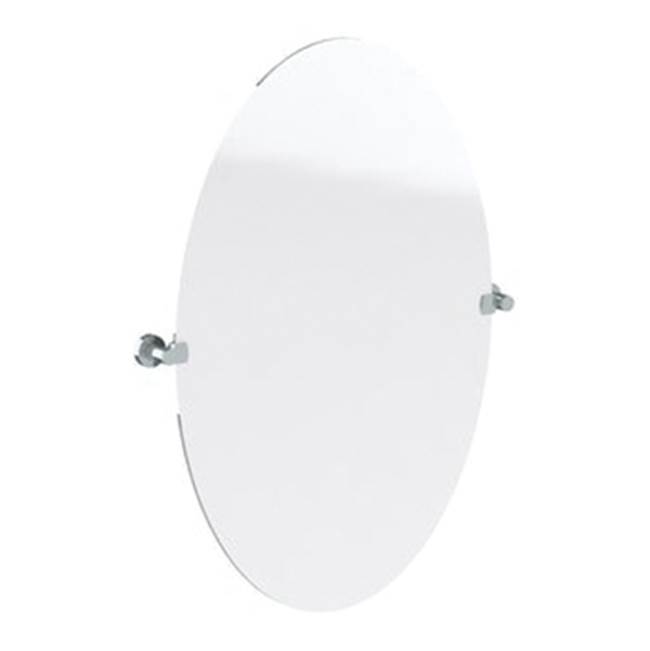 Wall Mounted 24'' x 36'' Oval Pivot Mirror