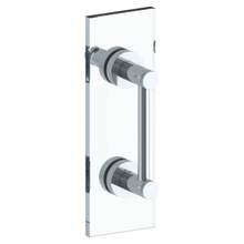 Watermark 111-0.1-18SDP-PC - Sutton 18'' Shower Door Pull w/ Knob/ Glass Mount Towel Bar with Hook