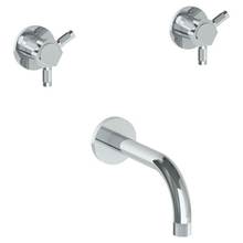 Watermark 111-5-SP5-GP - Wall Mounted 3 Hole Bath Set