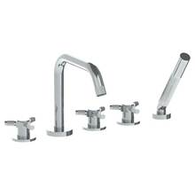 Watermark 111-8.1-SP5-WH - Deck Mounted 5 hole Bath set