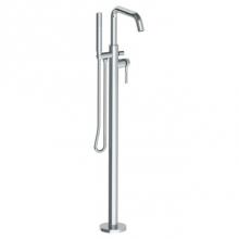 Watermark 111-8.8-SP4-SBZ - Single Hole Floor Standing Bath Set with Hand Shower