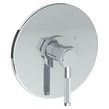 Watermark 111-P80-SP4-WH - Wall Mounted Pressure Balance Shower Trim, 7'' dia.