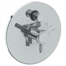 Watermark 111-P90-SP5-SBZ - Wall Mounted Pressure Balance Shower Trim with Diverter, 7'' dia.