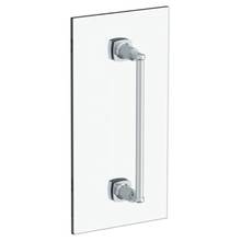 Watermark 115-0.1-12GDP-EB - H-Line 12'' shower door pull/ glass mount towel bar