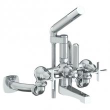 Watermark 115-5.2-MZ5-SBZ - Wall Mounted Exposed Bath Set with Hand Shower