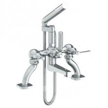 Watermark 115-8.2-MZ4-SBZ - Deck Mounted Exposed Bath Set with Hand Shower