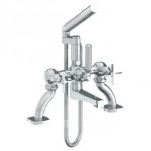 Watermark 115-8.2-MZ5-SBZ - Deck Mounted Exposed Bath Set with Hand Shower