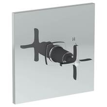 Watermark 115-P80-MZ5-WH - Wall Mounted Pressure Balance Shower Trim, 7''