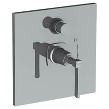 Watermark 115-P90-MZ5-WH - Wall Mounted Pressure Balance Shower Trim with Diverter, 7''