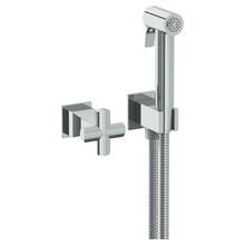 Watermark 125-4.4-BG5-WH - Wall Mounted Bidet Spray Set & Progressive Mixer with 49'' hose