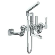 Watermark 125-5.2-BG4-GP - Wall Mounted Exposed Bath Set with Hand Shower