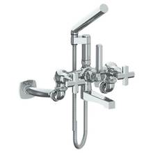 Watermark 125-5.2-BG5-PC - Wall Mounted Exposed Bath Set with Hand Shower